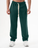 Green Straight Sweatpants