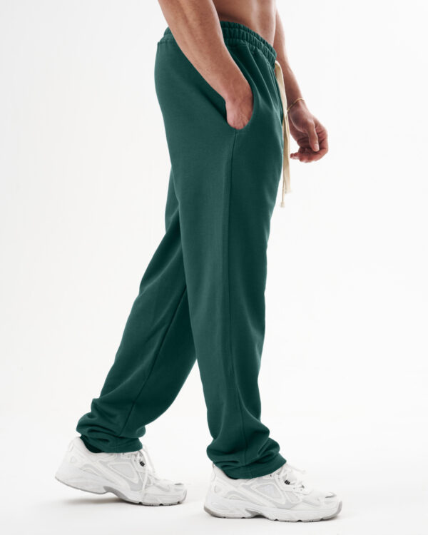 Green Straight Sweatpants - Image 3
