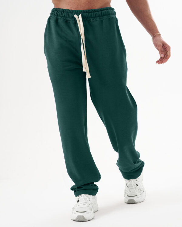 Green Straight Sweatpants - Image 4