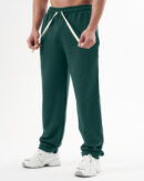 Green Straight Sweatpants
