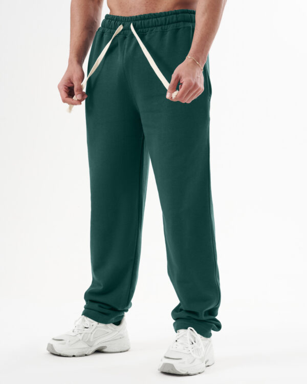 Green Straight Sweatpants - Image 5