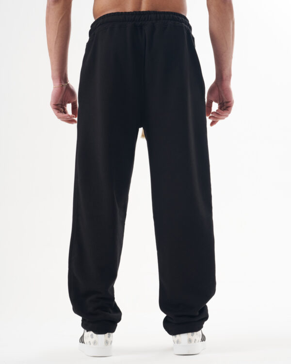 Black Straight Sweatpants - Image 4