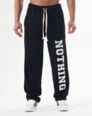 Nothing Black Straight Sweatpants
