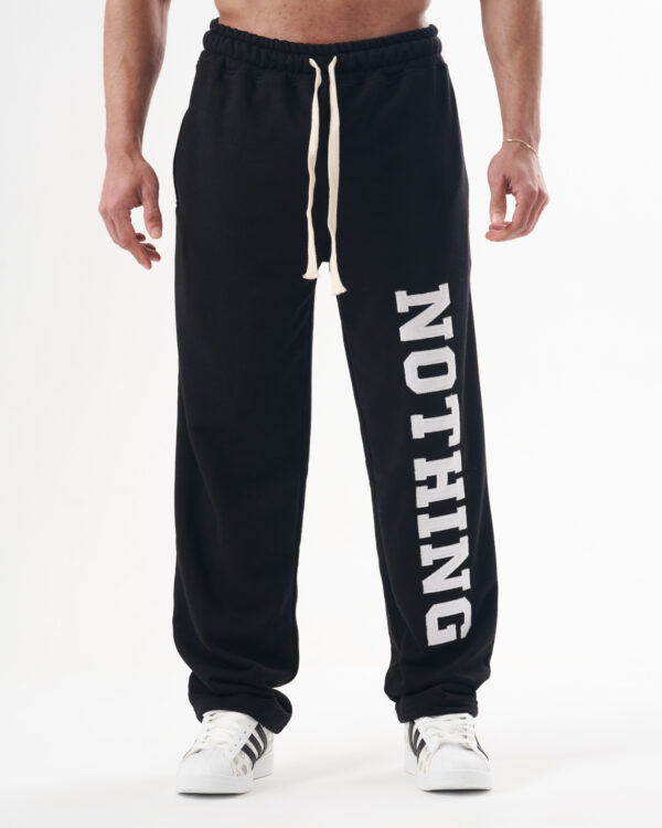 Nothing Black Straight Sweatpants