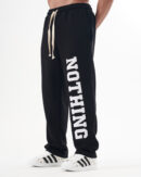 Nothing Black Straight Sweatpants