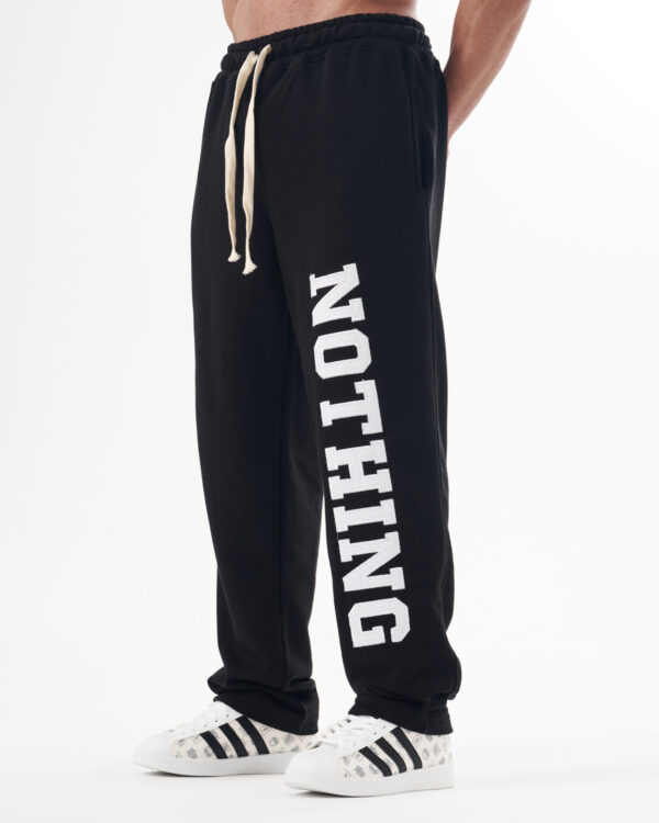 Nothing Black Straight Sweatpants - Image 2