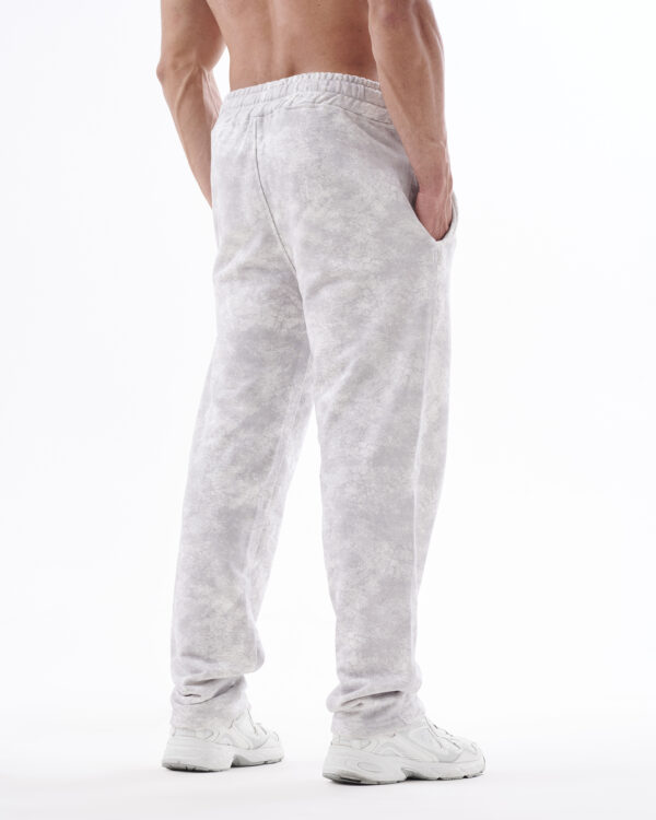 Tie-dye White Straight Sweatpants - Image 4