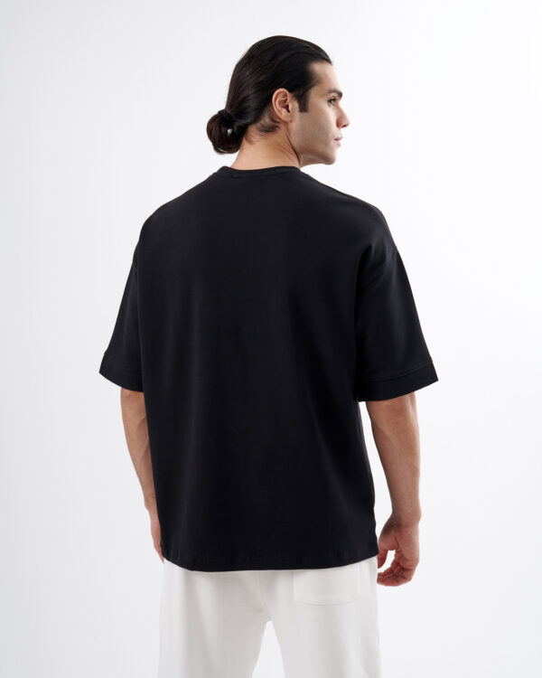 Black Oversized T-shirt - Image 4