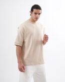 Beige Oversized T-shirt