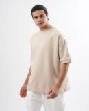 Beige Oversized T-shirt