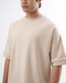 Beige Oversized T-shirt