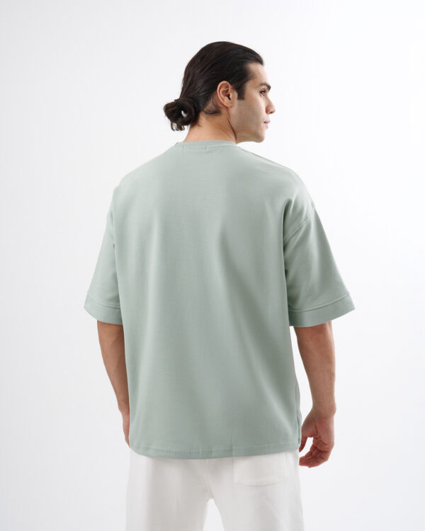 Mint Green Oversized T-shirt - Image 4