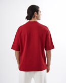 Burgundy Oversized T-shirt