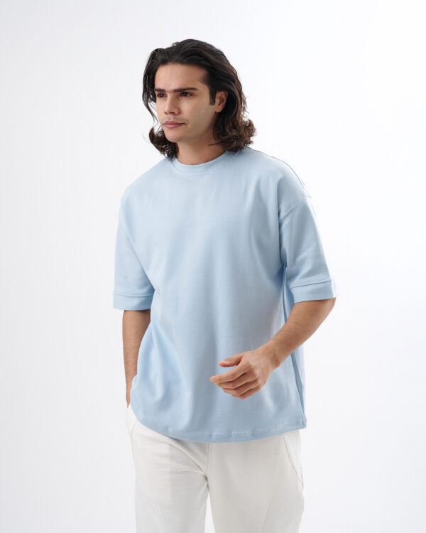 Baby Blue Oversized T-shirt - Image 3
