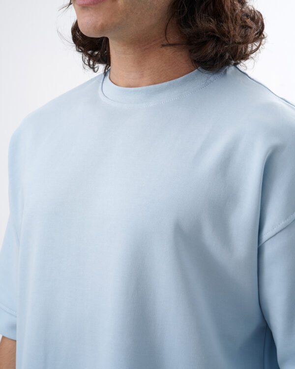Baby Blue Oversized T-shirt - Image 4