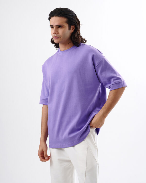 Purple Oversized T-shirt - Image 2