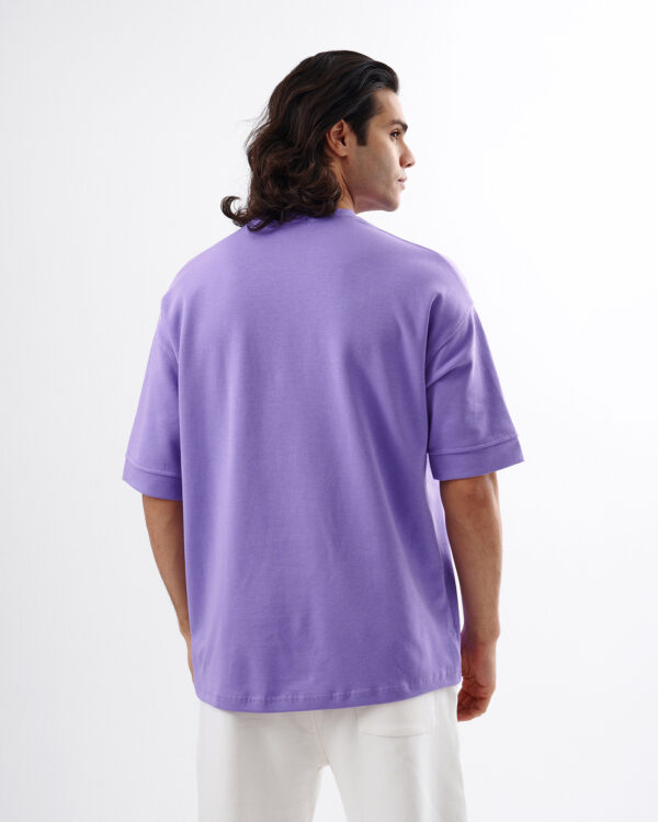 Purple Oversized T-shirt - Image 3