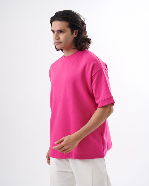 Fuchsia Oversized T-shirt - Image 5
