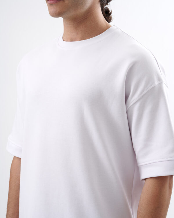 White Oversized T-shirt - Image 4