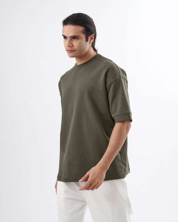 Khaki Oversized T-shirt