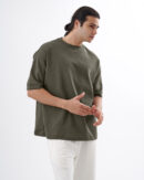 Khaki Oversized T-shirt