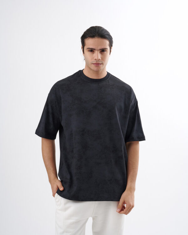 Tie-dye Black Oversized T-shirt