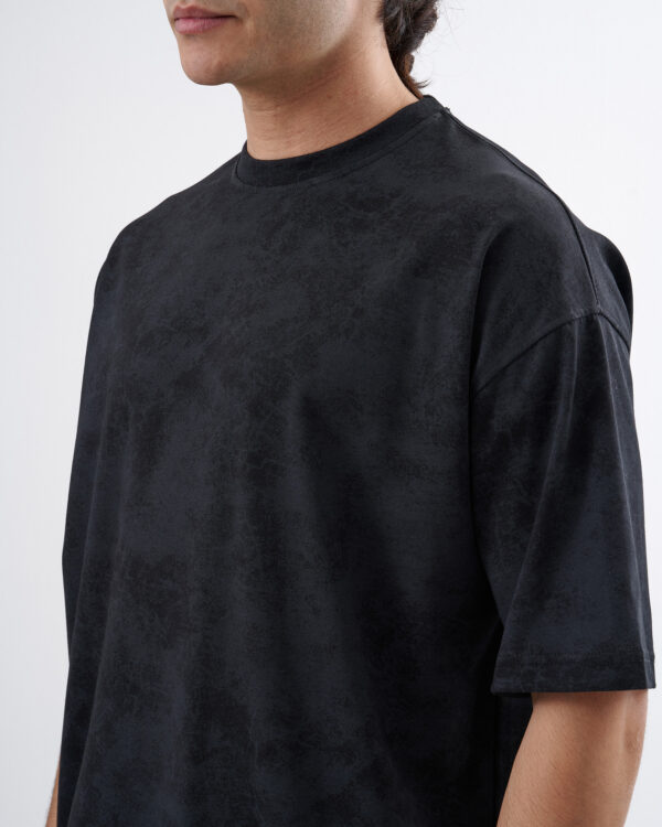 Tie-dye Black Oversized T-shirt - Image 3