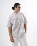 Tie-dye White Oversized T-shirt