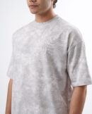 Tie-dye White Oversized T-shirt