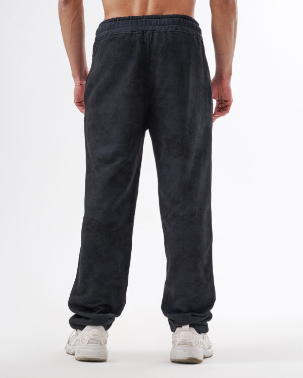 Tie-dye Black Straight Sweatpants - Image 3