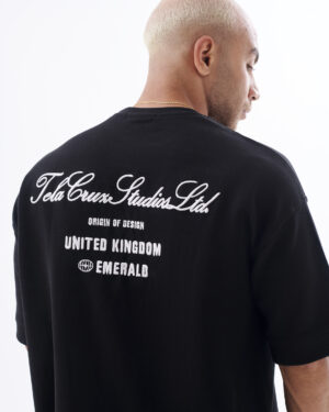 Emerald Black T-Oversized T-shirt
