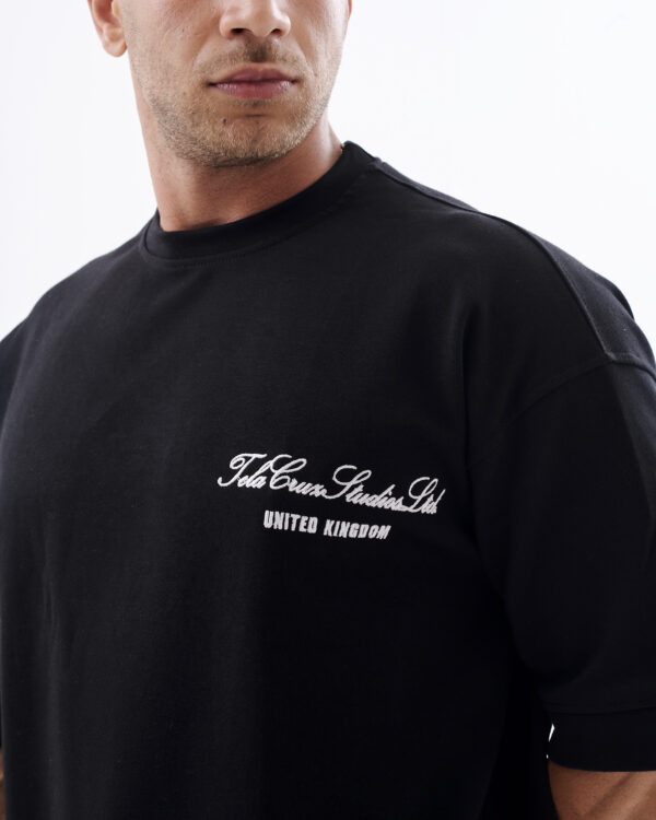 Emerald Black T-Oversized T-shirt - Image 2