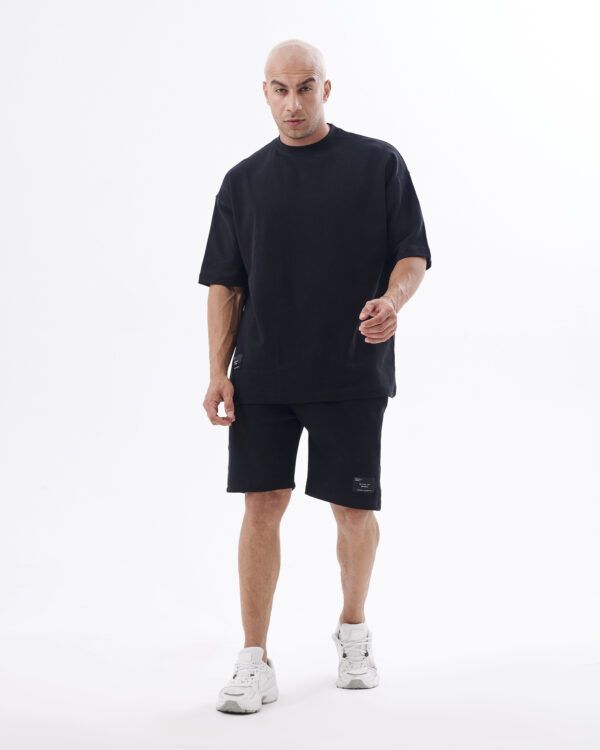 T-shirt&Short Black Set - Image 6