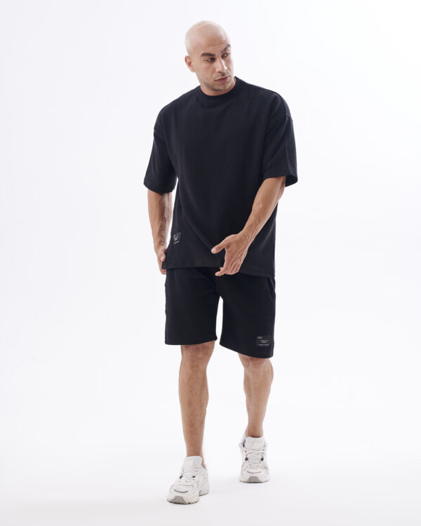 T-shirt&Short Black Set - Image 5