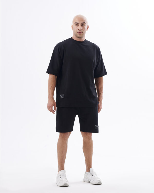 T-shirt&Short Black Set - Image 2