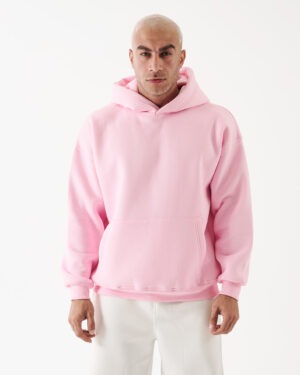 PINK HOODIE SWEATSHIRT