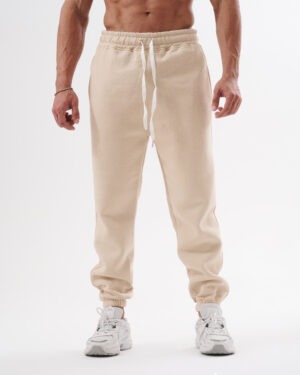 Beige Regular Sweetpants